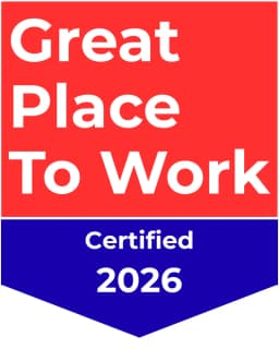 Great Place to Work Certified 2026